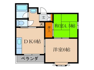 プレジオ室町五条の物件間取画像